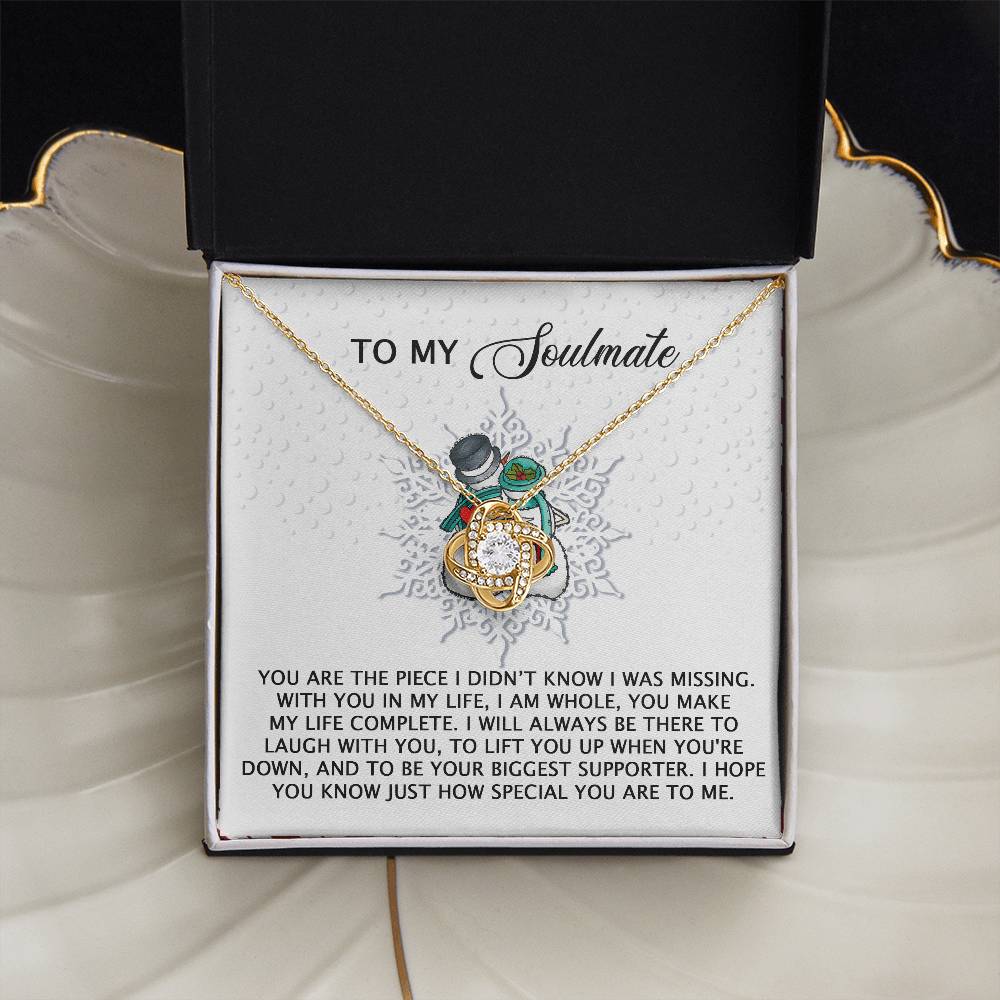 To My Soulmate Necklace, Wifes Christmas Gifts, Christmas Gifts For Wife, Wife's Christmas Gift, Women Presents For Christmas