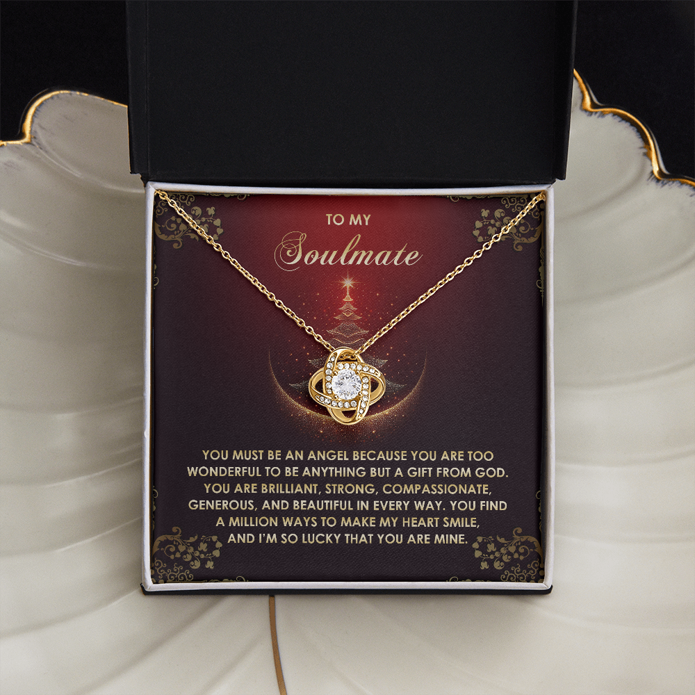 To My Soulmate Necklace, Soulmate Necklace Women, Christmas Presents For Women, Christmas Gifts For My Wife, Romantic Christmas Gifts