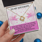 To My Soulmate Necklace, Valentine Gifts For Her, Best Valentine Gifts For Her, Valentine's Day Gifts For Women, Unique Valentine Gifts For Her