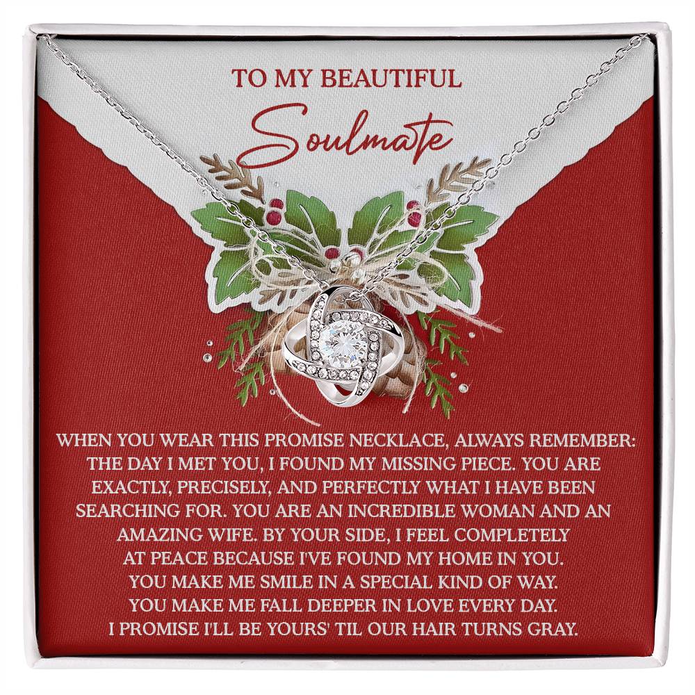 To My Beautiful Soulmate Necklace, Christmas Gift For Wife Ideas, Best Christmas Gifts For My Wife, Womens Christmas Ideas, Christmas For Wife