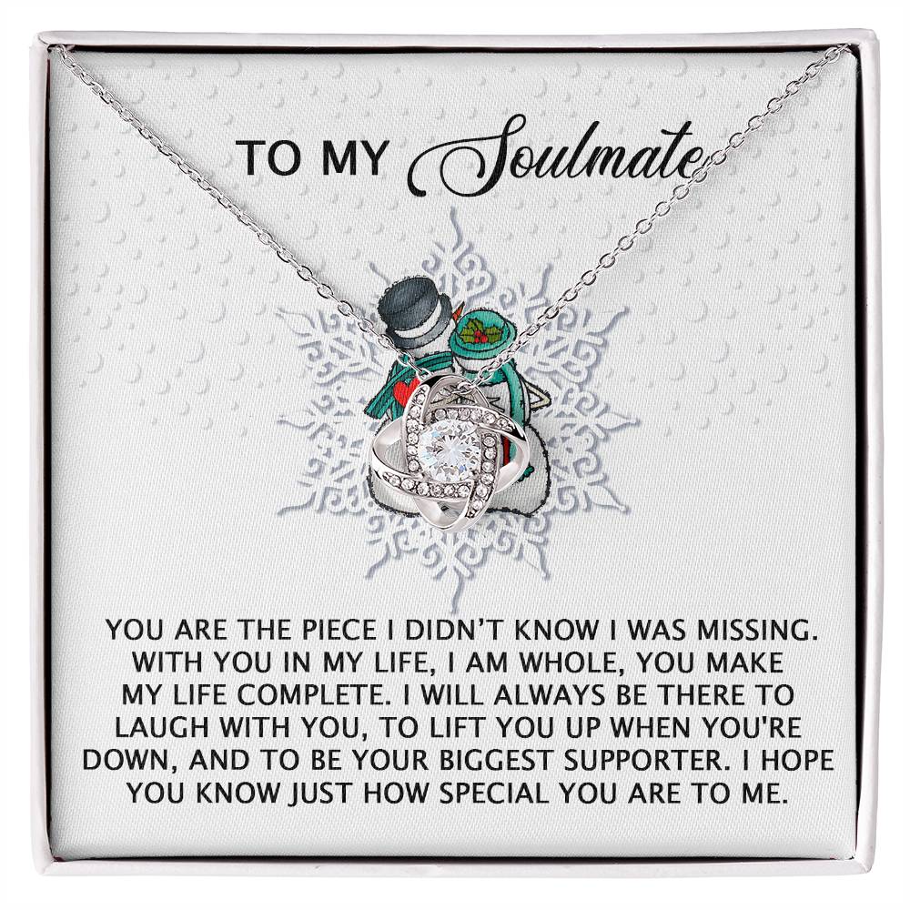 To My Soulmate Necklace, Wifes Christmas Gifts, Christmas Gifts For Wife, Wife's Christmas Gift, Women Presents For Christmas