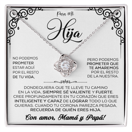 Lampara De Amor Eterno En Español, En Español, Lampara Personalizada, La Lampara De Amor Eterno, Vday Gifts For Daughter - HINESP-BR3-T4-4