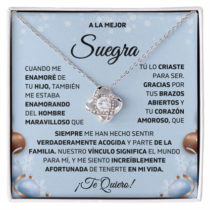 Regalo De Navidad Para Mi Suegra, Amor De Mis Amores, Un Regalo Unico Para El Amor De Mi Vida - SUEG_BR2_NLNM10_4