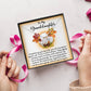 To My Granddaughter Necklace, Grandmother Granddaughter Gifts, Granddaughter Necklace From Grandparents, Christmas Gifts For Granddaughter
