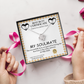 My Soulmate Necklace, To My Soulmate Necklace, Valentine For Her Gift, Valentine's Gift For Women, To My Soulmate Necklace For Women Funny