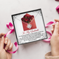 To My Soulmate Necklace, Mothers Day Gifts For My Girlfriend, Valentine Gifts For Women, Valentine's Day Gift Wife, Girlfriend Necklace For Women