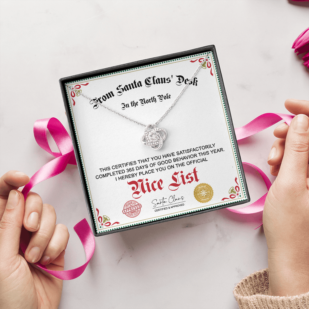 Santa Claus Necklace, Christmas Gifts For Girlfriend, Best Christmas Gifts For My Wife, Cute Girlfriend Christmas Gifts, For Wife Christmas