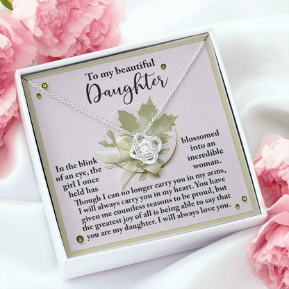 Necklace For Daughter From Dad, Daughter Gifts From Mom, Necklace For Dad From Daughter