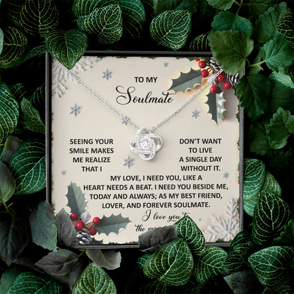 To My Soulmate Necklace, Christmas Gifts Ideas For Wife, Christmas Gift For Wife Ideas, Best Christmas Gifts For Wife, Christmas Gifts Wife