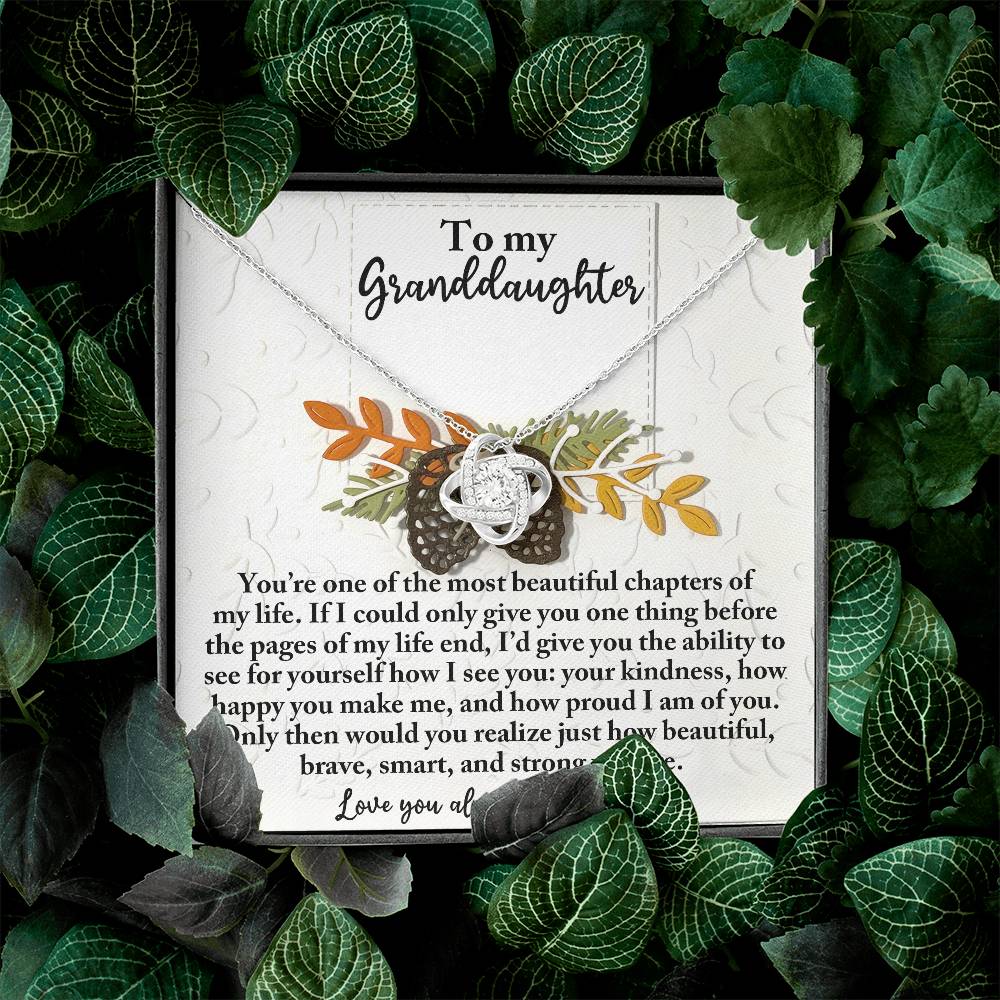 To My Granddaughter Necklace, Valentine's For Granddaughter, Granddaughter Gifts From Grandparents, Christmas Gifts For Granddaughters