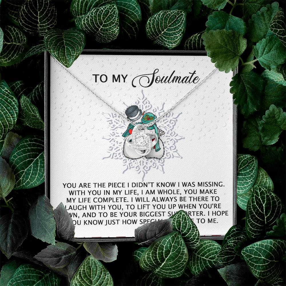 To My Soulmate Necklace, Wifes Christmas Gifts, Christmas Gifts For Wife, Wife's Christmas Gift, Women Presents For Christmas