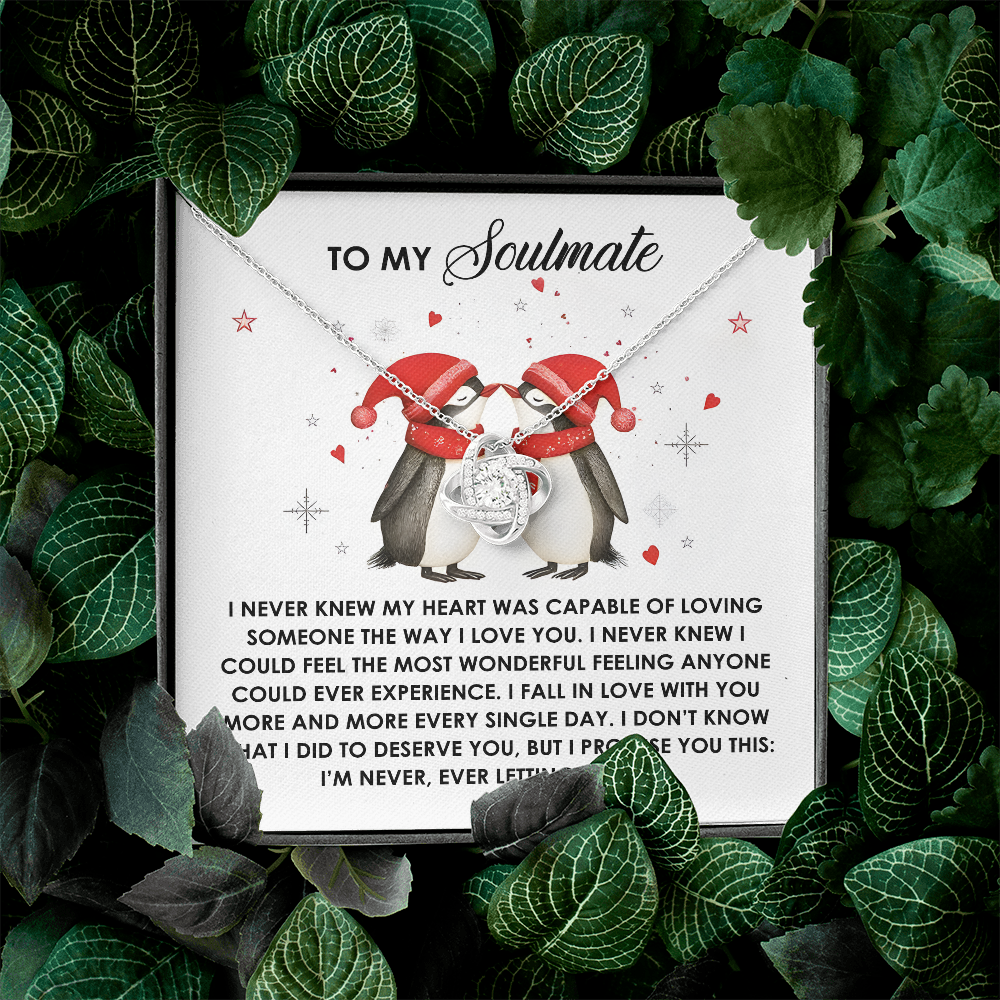 To My Soulmate Necklace, Christmas Gift For Girlfriend, Christmas Ideas For Woman, Christmas Cards For Wife, Lady Christmas Gifts Ideas