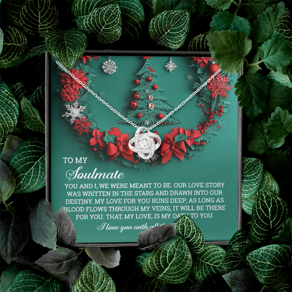 To My Soulmate Necklace, Christmas Gifts For Her, Christmas Presents For Wife, Girlfriend Christmas Gifts 2025, Christmas Gifts For Your Wife