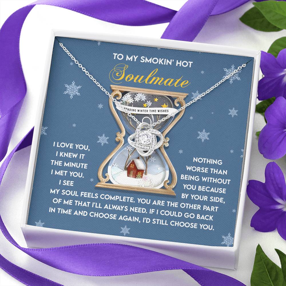 To My Smokin's Hot Soulmate Necklace, Christmas Gift Ideas 2024, Christmas Presents For Gf, Gifts For Soulmate, Christmas Gifts For Your Wife