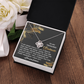 To My Treasured Soulmate Necklace, Girlfriend And Boyfriend Necklaces, Soulmate Gifts For Her, Valentine's Gift For Wife, Best Gifts For Girlfriend