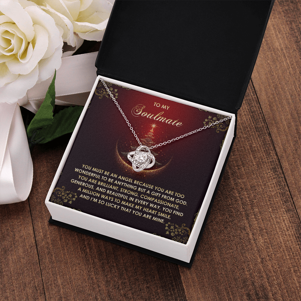 To My Soulmate Necklace, Soulmate Necklace Women, Christmas Presents For Women, Christmas Gifts For My Wife, Romantic Christmas Gifts