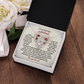To My Beautiful Soulmate Necklace, My Love Necklace For Girlfriend, Anniversary Present For Girlfriend, Presents For Your Girlfriend