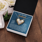 To My Treasured Soulmate Necklace, Valentine Gifts For Women, Valentine Jewelry For Women, Romantic Valentine's Day Gift, Valentine For Her Gift