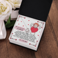 To My Beautiful Soulmate Necklace, Gifts For The Girlfriend, Soulmate Necklace For Her, Valentine Card For Wife Romantic, To My Girlfriend Necklace