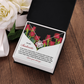 To My Soulmate Necklace, Gift For A Girlfriend Woman, Soulmate Necklace For Women, Valentine Gifts For My Wife, Necklaces For Your Girlfriend