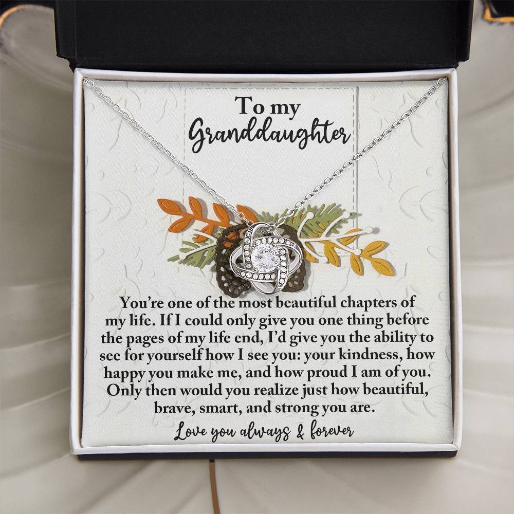 To My Granddaughter Necklace, Valentine's For Granddaughter, Granddaughter Gifts From Grandparents, Christmas Gifts For Granddaughters