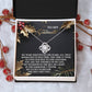 To My Soulmate Necklace, Christmas Presents For Wife, Christmas For Her, Christmas Present For Girlfriend, Christmas Gifts For Your Wife
