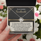 To My Stunning Soulmate Necklace, Best Valentine Gift For Wife, Valentine Gift Ideas For Her, Valentine Necklaces For Women, Wife Valentine Gift