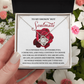 To My Smokin' Hot Soulmate Necklace, Girlfriend Necklace From Boyfriend, Valentine's Gift For Women, Happy Valentines Day Card To Girlfriend