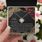 To My Stunning Soulmate Necklace, Valentine Gift For My Wife, Valentine's Gifts For Wife, Valentine Gifts For Her Romantic, Valentine's Day Gifts