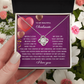 To My Beautiful Soulmate Necklace, Best Valentine Gifts For Wife, To My Wife Valentine's Day Gift, Valentine Birthday Gifts, Gifts For Soulmate