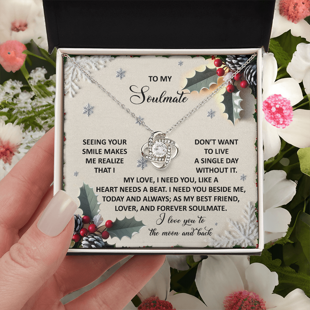 To My Soulmate Necklace, Christmas Gifts Ideas For Wife, Christmas Gift For Wife Ideas, Best Christmas Gifts For Wife, Christmas Gifts Wife