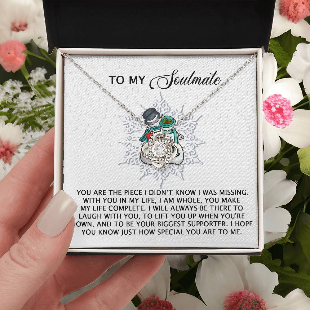 To My Soulmate Necklace, Wifes Christmas Gifts, Christmas Gifts For Wife, Wife's Christmas Gift, Women Presents For Christmas