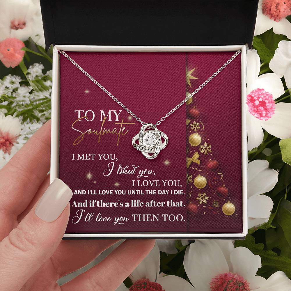 To My Soulmate Necklace, Christmas Gifts For The Wife, Christmas Gift For Wife, Gifts For My Girlfriend For Christmas