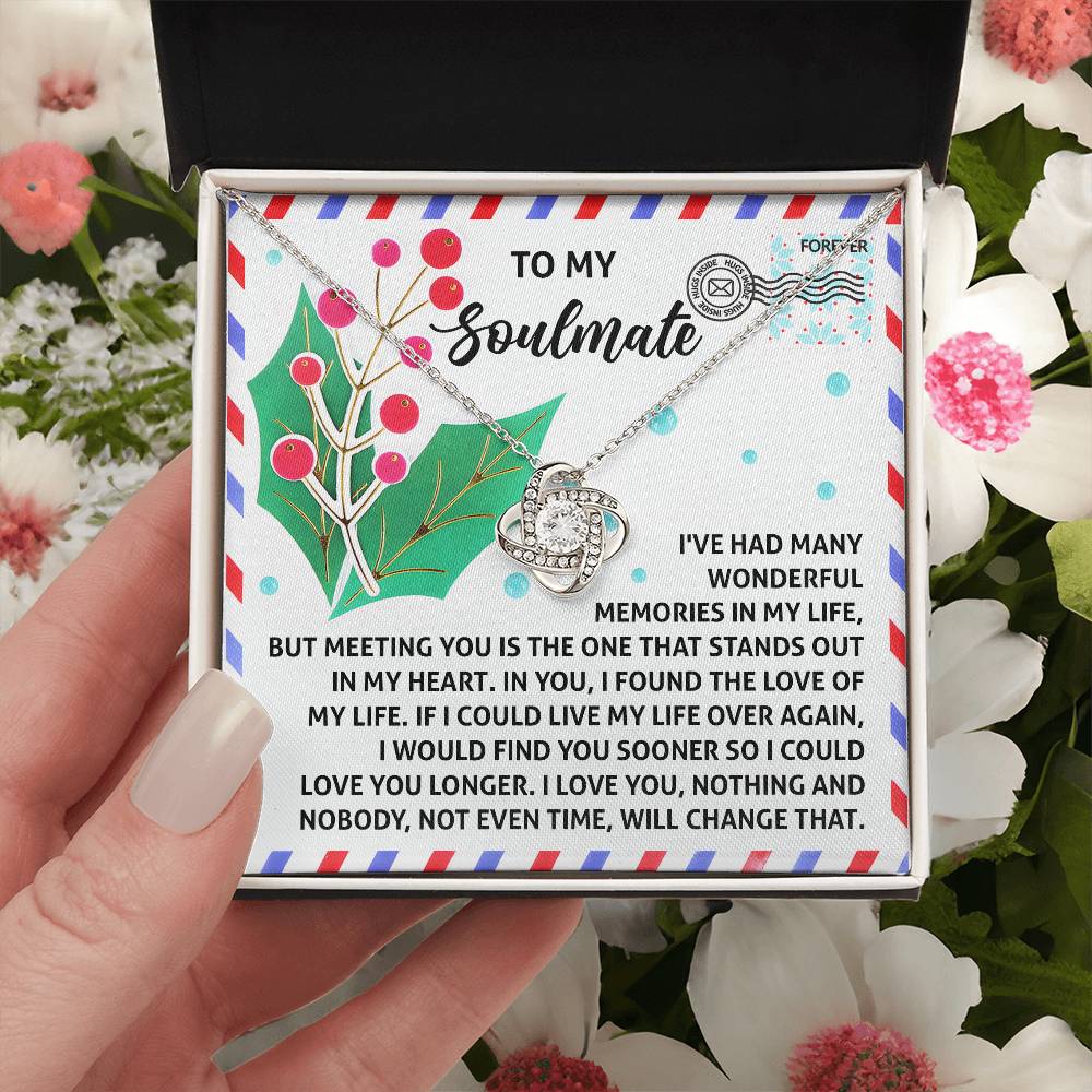 To My Soulmate Necklace, Gifts For Wife Christmas, Christmas Gifts For Her, Funny Christmas Gifts For Wife, Women Presents For Christmas