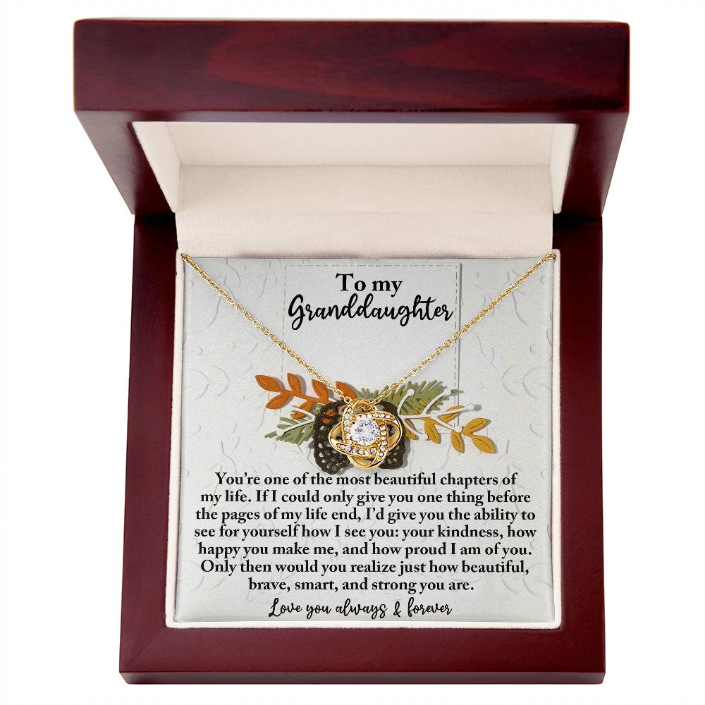 To My Granddaughter Necklace, Valentine's For Granddaughter, Granddaughter Gifts From Grandparents, Christmas Gifts For Granddaughters