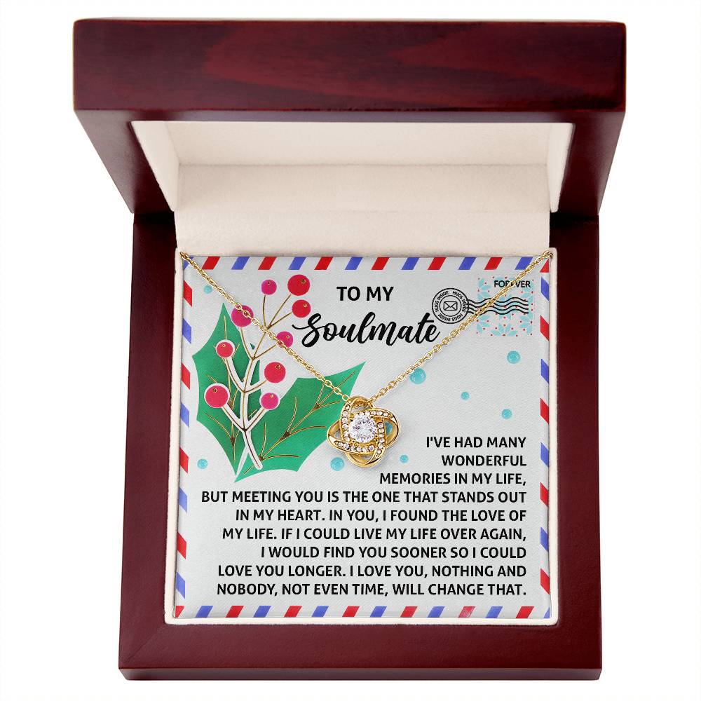 To My Soulmate Necklace, Gifts For Wife Christmas, Christmas Gifts For Her, Funny Christmas Gifts For Wife, Women Presents For Christmas