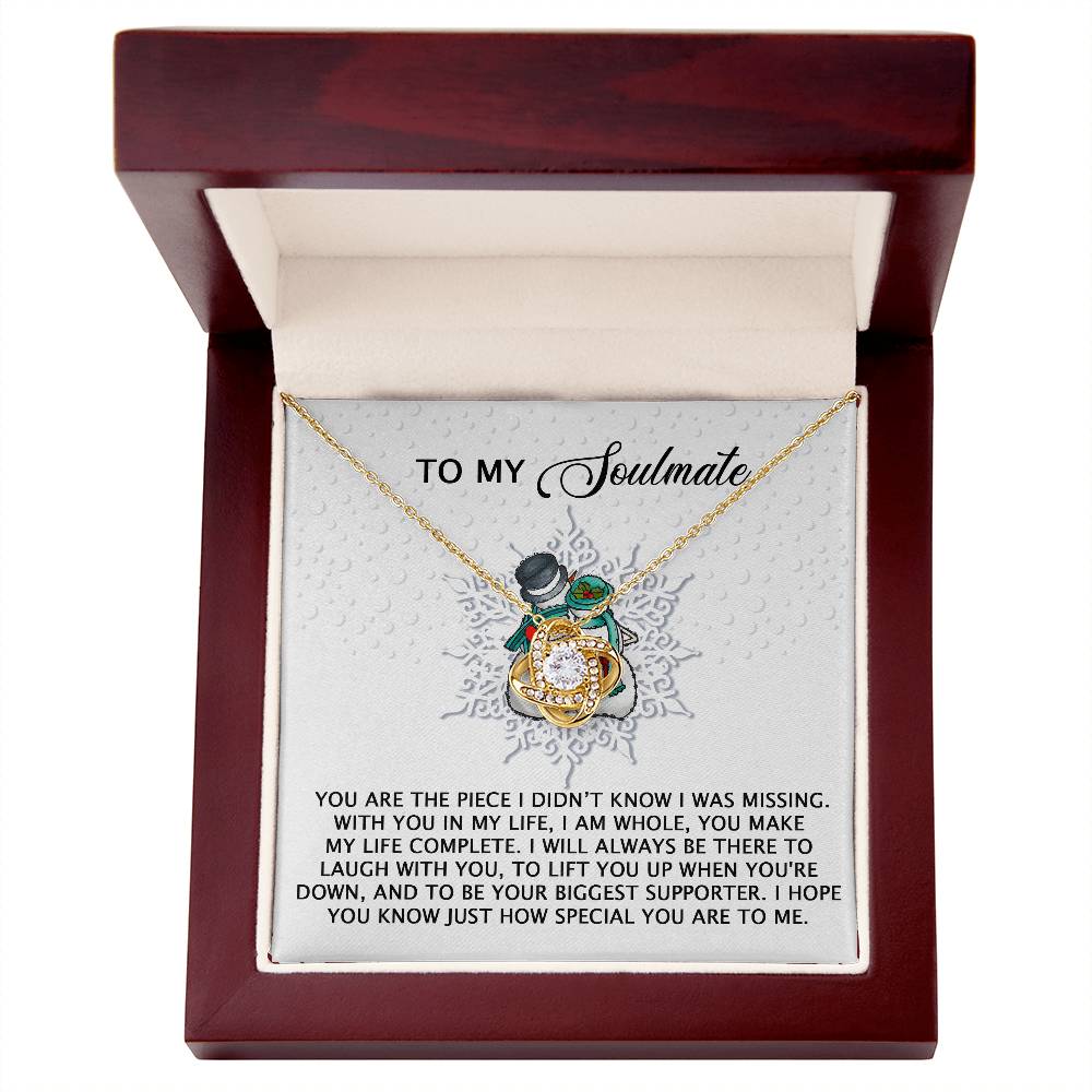 To My Soulmate Necklace, Wifes Christmas Gifts, Christmas Gifts For Wife, Wife's Christmas Gift, Women Presents For Christmas