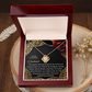 To My Stunning Soulmate Necklace, Valentine Gift For My Wife, Valentine's Gifts For Wife, Valentine Gifts For Her Romantic, Valentine's Day Gifts
