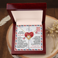 To My Stunning Soulmate Necklace, Gifts For Her Birthday Girlfriend, Necklace For Valentine's Day, Valentine Day For Wife, Love Gifts For Girlfriend