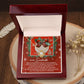 To My Soulmate Necklace, Christmas Gifts For Your Wife, Gifts For My Girlfriend For Christmas, Wife Christmas Gift Ideas