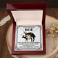 To My Smokin' Hot Doe Necklace, Soulmate Gifts For Her, Valentine's Gift For Wife, Naughty Valentine's Gifts For Wife, Valentine Gift Ideas For Her
