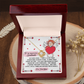 To My Beautiful Soulmate Necklace, Gifts For The Girlfriend, Soulmate Necklace For Her, Valentine Card For Wife Romantic, To My Girlfriend Necklace