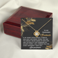 To My Treasured Soulmate Necklace, Girlfriend And Boyfriend Necklaces, Soulmate Gifts For Her, Valentine's Gift For Wife, Best Gifts For Girlfriend