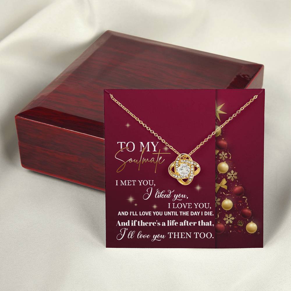 To My Soulmate Necklace, Christmas Gifts For The Wife, Christmas Gift For Wife, Gifts For My Girlfriend For Christmas