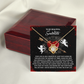 To My Beautiful Soulmate Necklace, Valentine Gifts For Her, Valentine's Day For Her, Valentine's Day Gift Wife, Valentine's Gift For Wife