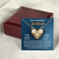 To My Treasured Soulmate Necklace, Valentine Gifts For Women, Valentine Jewelry For Women, Romantic Valentine's Day Gift, Valentine For Her Gift
