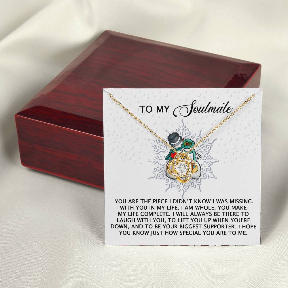 To My Soulmate Necklace, Wifes Christmas Gifts, Christmas Gifts For Wife, Wife's Christmas Gift, Women Presents For Christmas