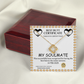 My Soulmate Necklace, To My Soulmate Necklace, Valentine For Her Gift, Valentine's Gift For Women, To My Soulmate Necklace For Women Funny