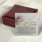 To My Beautiful Soulmate Necklace, My Soulmate Gifts For Her, Valentine's Gifts For Women, Valentine's Gifts For Wife, Valentine Gift For My Wife