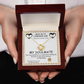 My Soulmate Necklace, To My Soulmate Necklace, Valentine For Her Gift, Valentine's Gift For Women, To My Soulmate Necklace For Women Funny